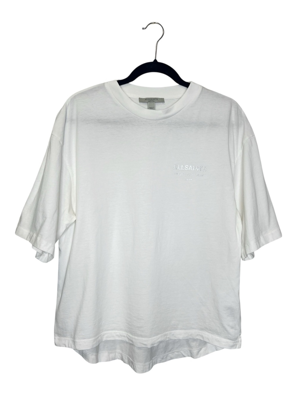 ALLSAINTS Underground Amelie Oversized Tee size Medium